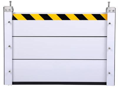 Barrière Mobile de Protection Contre les Inondations,Barrière de Protection Contre les Inondations en Alliage D'aluminium,Déflecteur D'eau de Protection Contre les Inondations (140×60CM)
