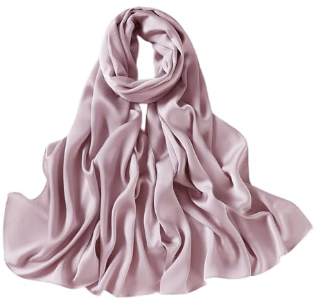 Lina & Lily Damen Schal Stola aus Premium-Satin für Hochzeit Abend