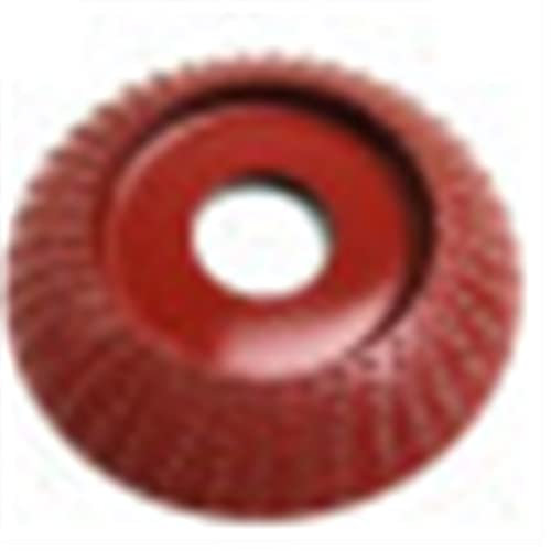 SZTVECFW Holz Winkel Schleifen Rad Schleif Scheibe Winkel Grinder Hartmetall Beschichtung(Wine Red)