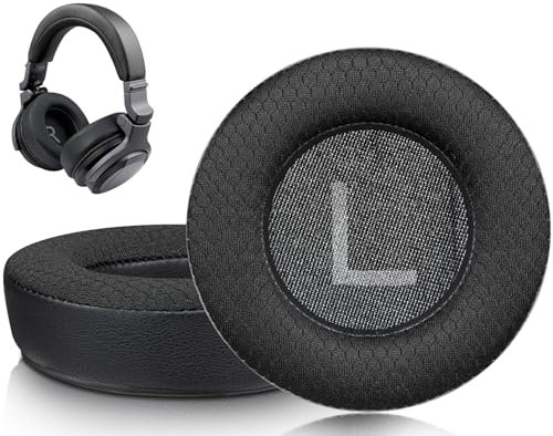SOULWIT Ersatzpolster Ersatz Ohrpolster für Pioneer DJ HDJ-CUE1 Kopfhörer, Polster mit hochdichtem Geräuschisolationsschaum