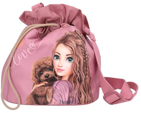 Depesche Kinder Beuteltasche TOPModel FLORAL 82-Pink
