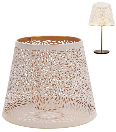 Lampenschirme für Tischlampe, Lampenschirm Stehlamp Eisen Kunst Hohles Gestaltung Schatten Kronleuchter E26 E27 Schutzhülle für Deckenleuchte Pendelleuchte Natur Wandleuchte Dekoration