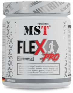 MST® Nutrition Flex Pro Pulver – Kollagen, MSM, Glucosamin, Chondroitin & Hyaluronsäure – Hochwertige Rezeptur – Made in Germany (300g, Geschmacksneutral)