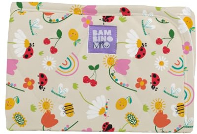 Bambino Mio, Wickelunterlage für unterwegs (SONNENFREUNDE) - Leichte, faltbare und tragbare Wickelunterlag