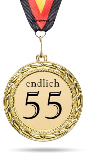 andSmile Orden/Medaille Geburtstagsgeschenk endlich 18 endlich 30 endlich 40 endlich 50 endlich 60