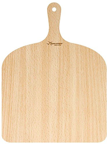Eppicotispai 2048 Pizzaschaufel aus Birkenholz 30x41,5 cm Made in Italy 2-er Set