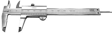PAULIMOT Mini-Messschieber 0-100 mm, rostfrei INOX