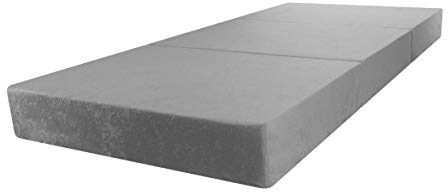 Stillerbursch® Klappmatratze Studio 15cm | Gästematratze Faltmatratze Notbett | Mikrofaser | Made in Germany | Ökotex 100 | 3-teilige Faltmatratze | Abnehmbarer Bezug | 70x195x15 | Faltbare Matratze