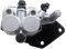 LetCart Pinza de Freno Trasero, Conjunto de pinza de freno trasero para motocicleta 100-125CC Motor, Conjunto de Pinza de Freno Trasero de Aleación de Aluminio para Motor