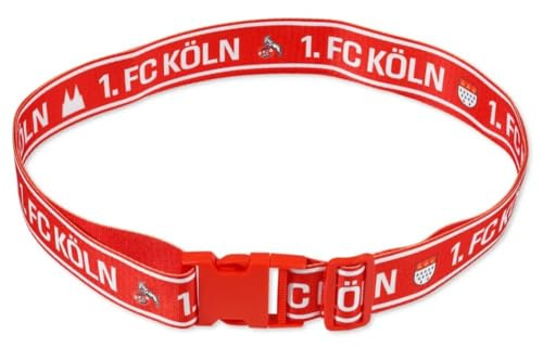 1. FC Köln Kofferband | Gepäckband | Kofferriemen | Gepäckgurt | Koffergurt