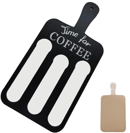 Organizer da parete per cialde di caffè, supporto da parete per cialde da bancone, contenitore da parete per caffettiera, cialde