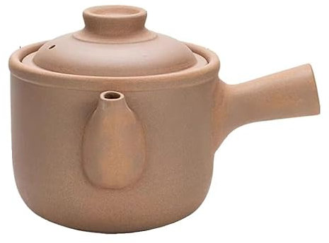 Soup Bowl,Ceramic Soup Serving Pot,Unglazed Earthenware Chinese Medicine Pots, Natural Terracotta Ceramic Casserole Bean Pot with Lids, Clay Pot for Soup Cooking(5000ml)