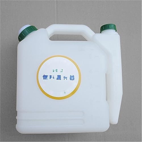MKVAXR 5L Olio Benzina Bottiglia di Miscelazione Carburante Serbatoio 2 Tempi Tosaerba Parte Giardino di Casa Strumento di Potere Fornitura Rapporto Proporzione 20:1~50:1 Tappo del serbatoio per motor