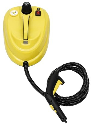Limpiador a vapor portátil, 2000 W vaporeta limpieza hogar potente, 1,8 L steam cleaner, gran capacidad, vapor, para todo tipo de muebles tapizados, ventanas, azulejos, alfombras
