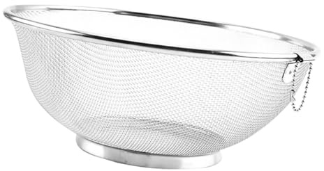 VALICLUD Cesta de Drenaje de Acero Inoxidable para Diseño Práctico para Escurrir Rápido Multifuncional Almacenamiento y Lavado para Cocina y Hogar