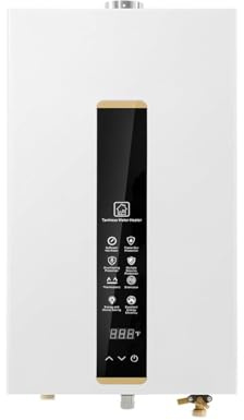Chauffe-eau Sans Réservoir Gaz Naturel, Chauffe-eau Instantané À Gaz, Intérieur 3.18, Chauffe-eau Naturel Constant chauffer rapidement