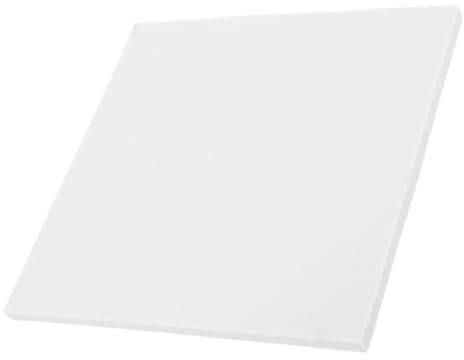 iplusmile Weiße Quadratische Keramikfliesen 20x20cm zum Bemalen Robuste Selbstgemacht Untersetzerrohlinge für Künstlerische Handwerksprojekte und Mosaikgestaltung