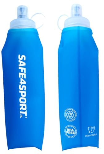 SAFE4SPORT.PL Unisex – Erwachsene SoftFlask 750ml blau Soft Flask, 750 ml
