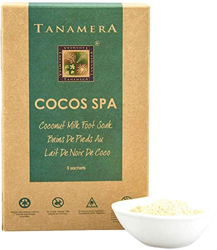 Tanamera Kokosnuss Fußbad 5 x 30 g Wohltuendes & erholendes Fußbad