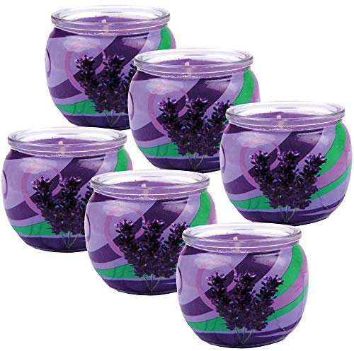 Scented Candles Motif Pack of 6