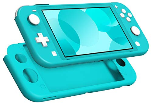 MoKo Étui en Silicone Compatible avec Nintendo Switch Lite | Housse Coque de Protection Durable Anti-Dérapantes, Anti-Rayures, Antichoc, Ultra-Mince et Léger