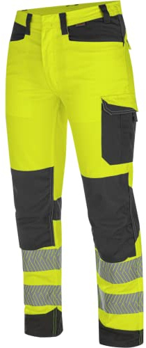 WüRTH MODYF Pantalon de travail haute-visibilité fluo jaune/anthracite Taille 38