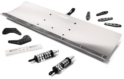 RC-Modelllegierung, CNC-gefräst, 400 mm, Schneepflug-Set, entworfen für Arrma 1/10 Vorteks 4X4 3S BLX