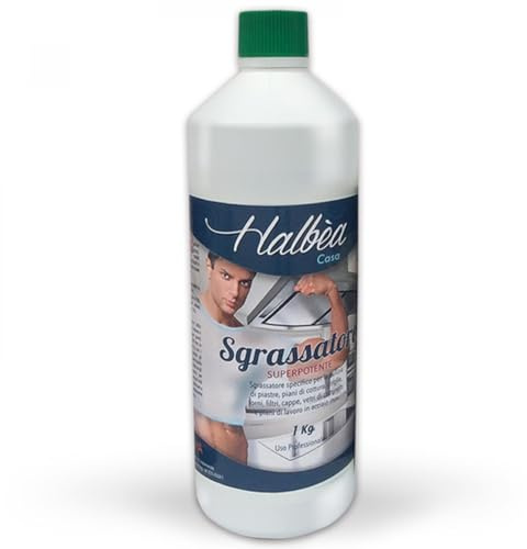 Halbea Sgrassation Super Potent Degreaser, 1 kg, Professional Use