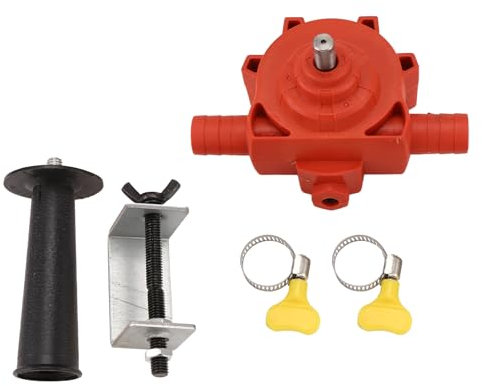 Okeeyseda Electric Drill Drive Pump Self Priming Transfer Pumps Oil Fluid Water Pump Portable Round Shank Installtion Pump