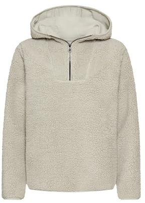 camel active herr stickad troyer med melerad struktur, Eukalyptus, XS