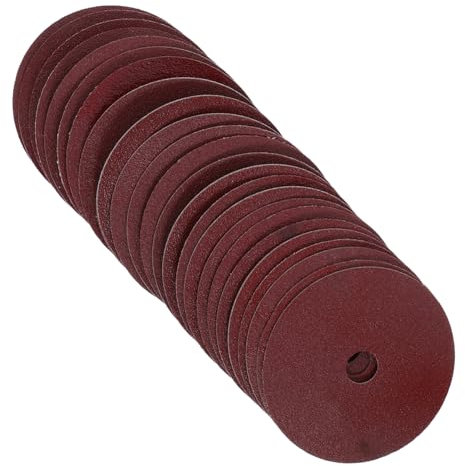 Yardenfun 25pcs Sandpaper Discs 3.93 Inch 120 Grit Sanding Mesh for Drill Grinder