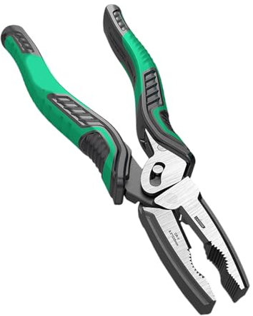 Multifunctional Side Cutting Pliers 8.5Inch Eccentric Wire Cutter for Electrical Installation and Mechanical Maintenance
