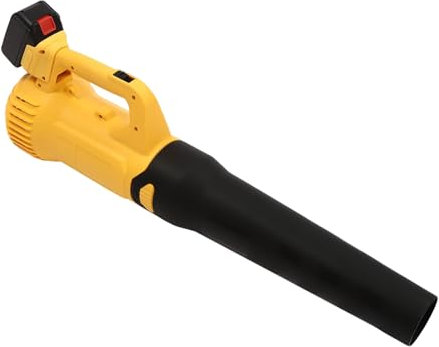 HOARLICN Akku Laubbläser, 300W Laubsauger Leaf Blower Geschwindig Keitsanpassung 2 Gänge Geschwindigkeit mit 2 Batteriepacks Luftleistung 3.3m³/min Gebläsegeschwindigkeit 0-200k/H