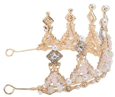 Krone Braut Haarschmuck Haarband mit Funkelnden Strasssteinen für Hochzeiten Verlobungen und Partys Hochwertige Brautkrone für Unvergessliche Anlässe