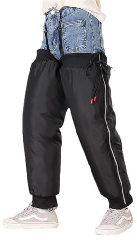 Crepundia Ginocchiere Termiche per Moto, Ginocchiere Uso adatto per moto da 70 cm di lunghezza, tutto compreso, impermeabili, resistenti al freddo, per scooter, parabrezza, calde