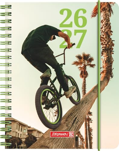 Schülerkalender 2026/2027 Freestyle | A6, Kunststoff: 2 Seiten = 1 Woche ; Kalendarium: 18 Monate Juli 2026 bis Dezember 2027