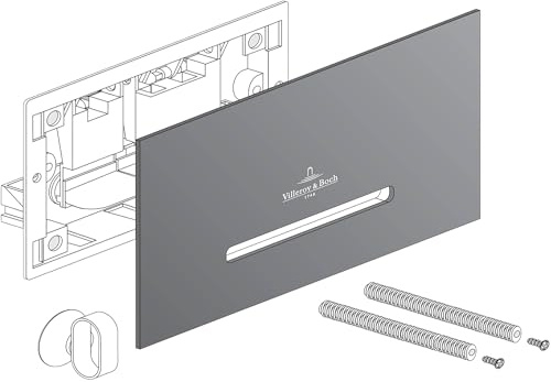 Villeroy & Boch Placa de accionamiento para WC VB ViConnect 9221 253x145x20mm Blanco mate