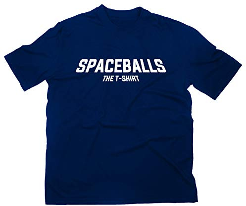 Spaceballs t-shirt fanshirt, marinblå, XL