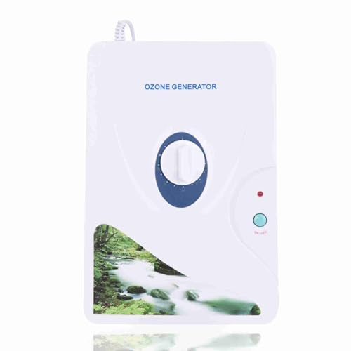 Ozongenerator Ozonator Luftreiniger, 600mg/h Generator Rad Timer Luftreiniger Küchenraum Öl Gemüse Fleisch für Wasser Frisch Luft reinigen 220V