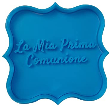 Tagliabiscotti La Mia Prima Comunione - Cookies Cutter - Formina per Biscotti e PDZ - 8cm