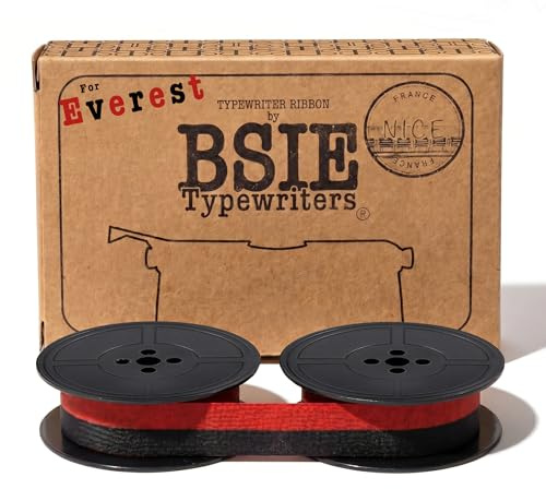 Band för skrivmaskin Everest – Bsie TypeWRITERS (svart och röd)