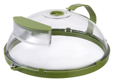 DYOG Microwave, Insulated Handle Microwave Food, Moisture Retention Microwave Oven, Breathable Microwave Plate, Vented Microwave, Oven Food for Kitchen Hotels