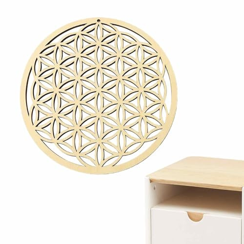 Arte de pared genérico flor de la vida - Arte de pared flor de la vida,Cuadro de rejilla en para decoración espiritual Yoga/Meditación