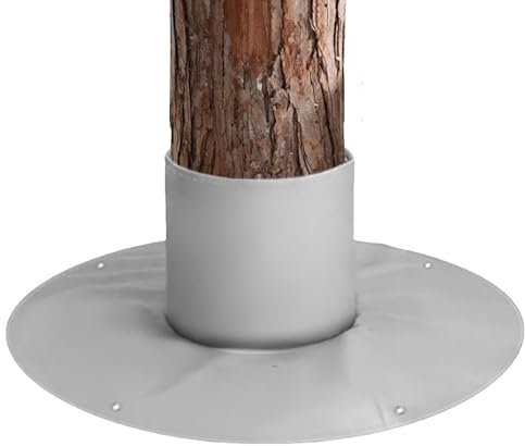 Cubierta protectora para raíces de árbol de invierno, protección de raíces de plantas, cubierta protectora anticongelante con 4 clavos de tierra, protector portátil de raíz de palmera de invierno para