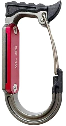 Wudaizhi Kletterkarabiner, Quickdraw-karabiner Zum Bergsteigen, Großer D-förmiger Karabiner, Ausrüstungsclip-Haken, Klettergurt-zubehör