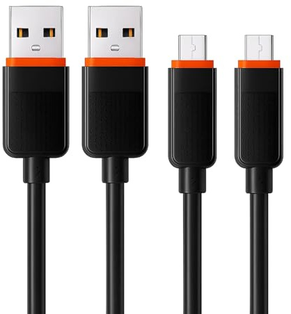 Micro USB Cable 3.3FT/1M Fast Charging Android Charger Cord, USB A to MicroUSB Compatible with Samsung Galaxy S7 Edge S6, Kindle Paperwhite, Fire HD, PS4 Controller, Xbox Android Phone Wire