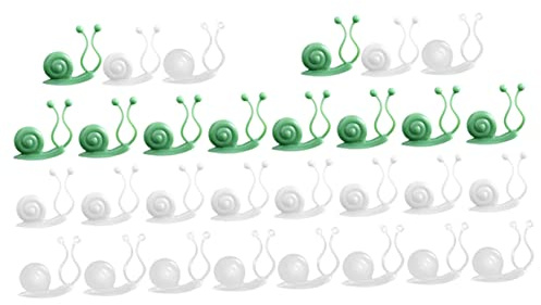 JOINPAYA 30 Piezas Fijador De Plantas Clips Autoadhesivos para Fijar Plantas De Pared Herramienta De Jardín Soporte para Enredaderas De Pared Herramienta para Fijación De Jardín
