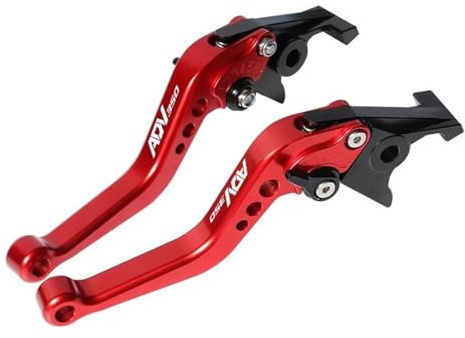 Moto Freno Maneta Manetas De Embrague Y Freno Ajustables Para Motocicleta Para ADV 350 ADV350 2021-2025, Manillar Aluminio Palancas Embrague(Color 25)