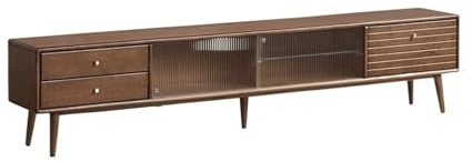 Yinj9562fg Mobiletto porta TV Supporto TV for soggiorno Console for centro di intrattenimento moderno della metà del secolo for camera da letto per riporre oggetti