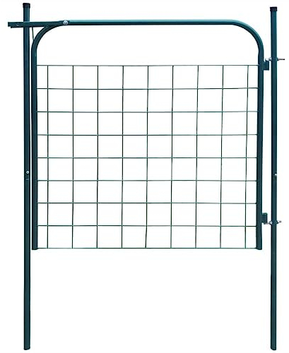 vidaXL Portail de jardin 100x100 cm Vert